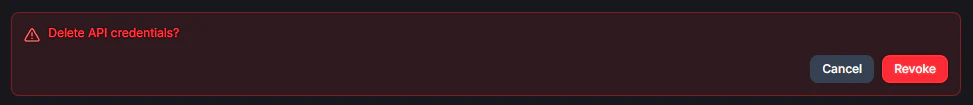 Trading Settings