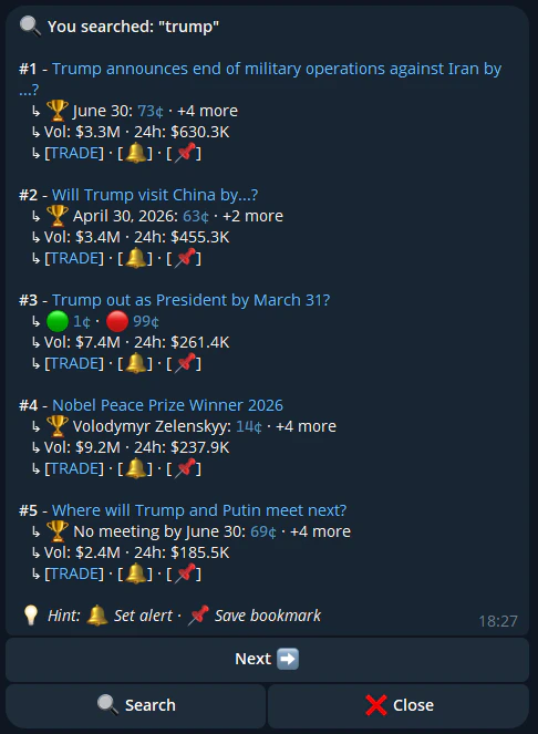 Telegram Search