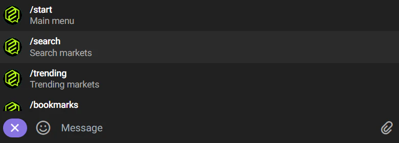Telegram Commands
