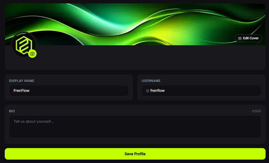 Profile Settings