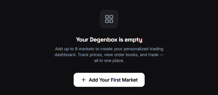 Degenbox Empty Board