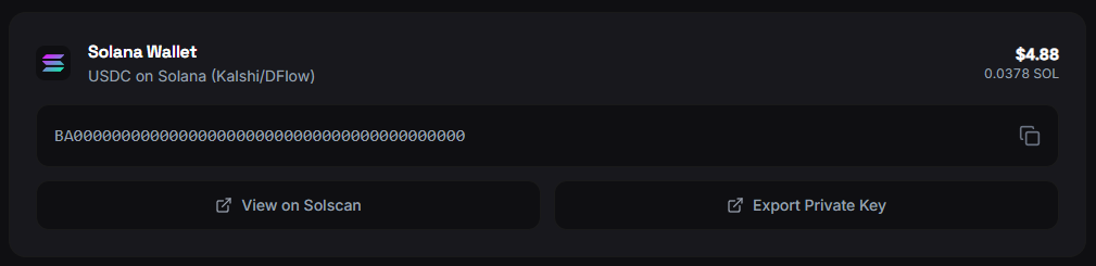 Solana Wallet