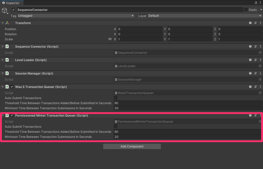 PermissionedMinterTransactionQueuer