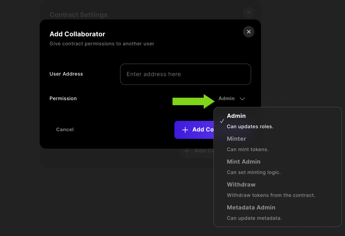 役割を割り当て