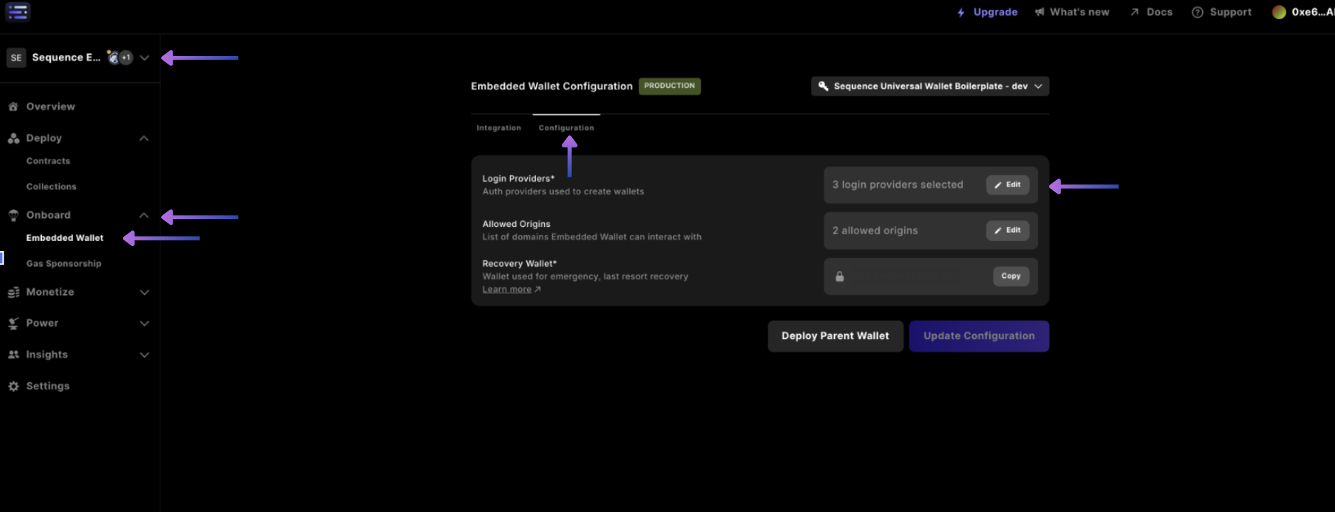 agregar proveedor de inicio de sesión