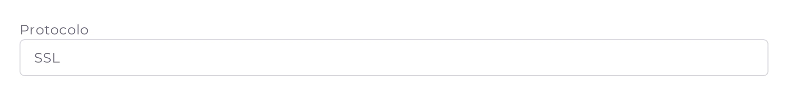 Campo Protocolo