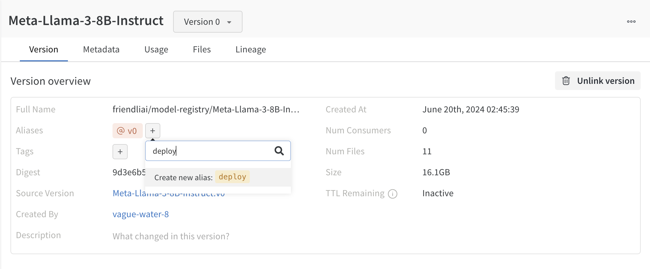 Deploy model artifact to Friendli Dedicated Endpoints