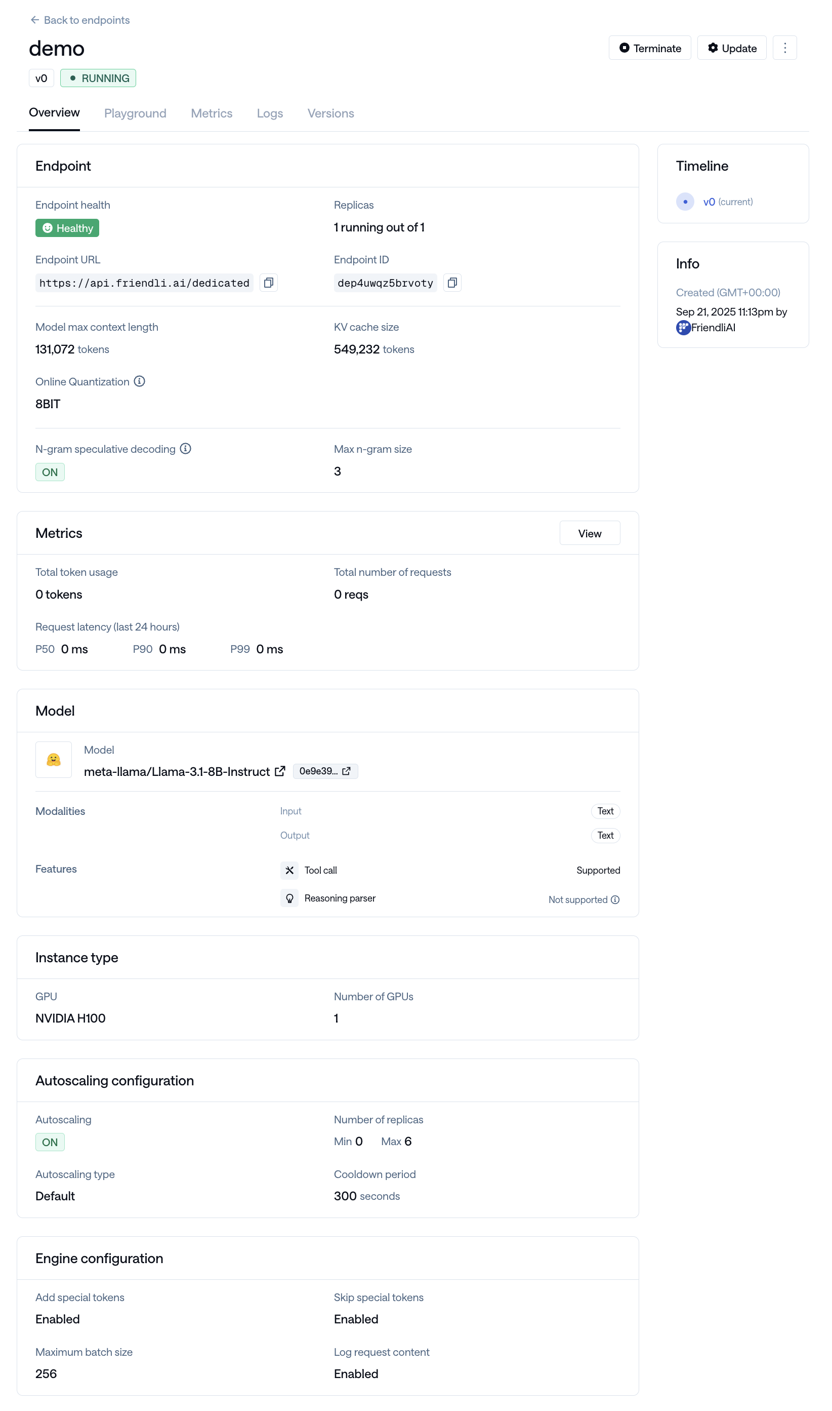 Endpoint Detail