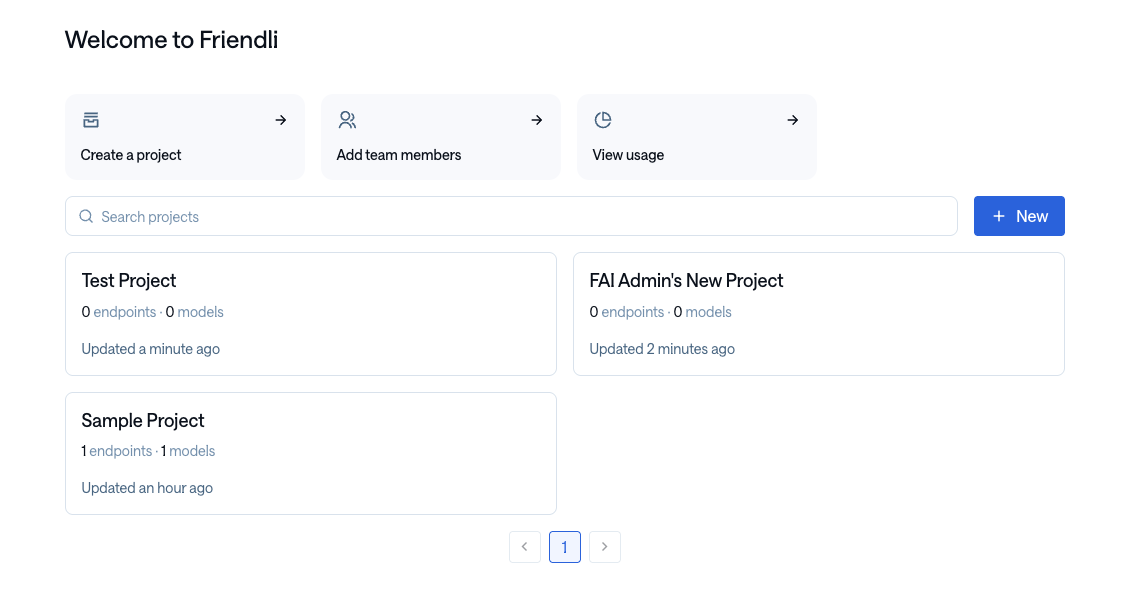 Project List