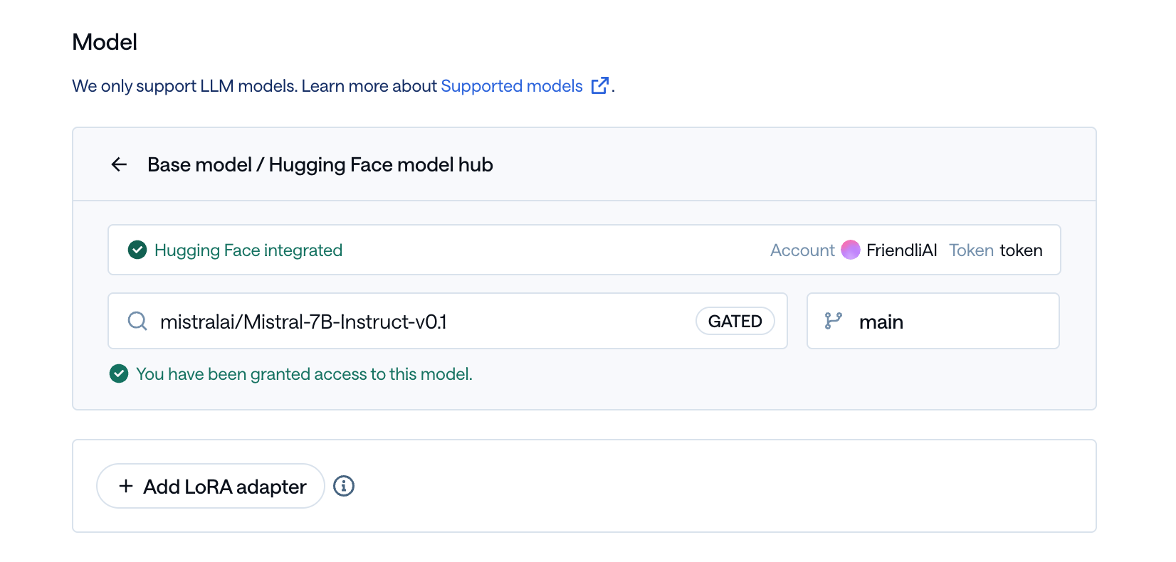 Base Model Selection