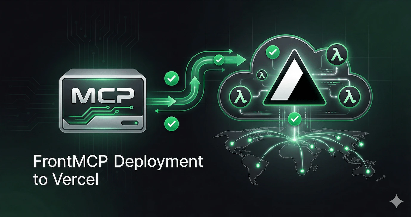 FrontMCP deploying to Vercel's global edge network