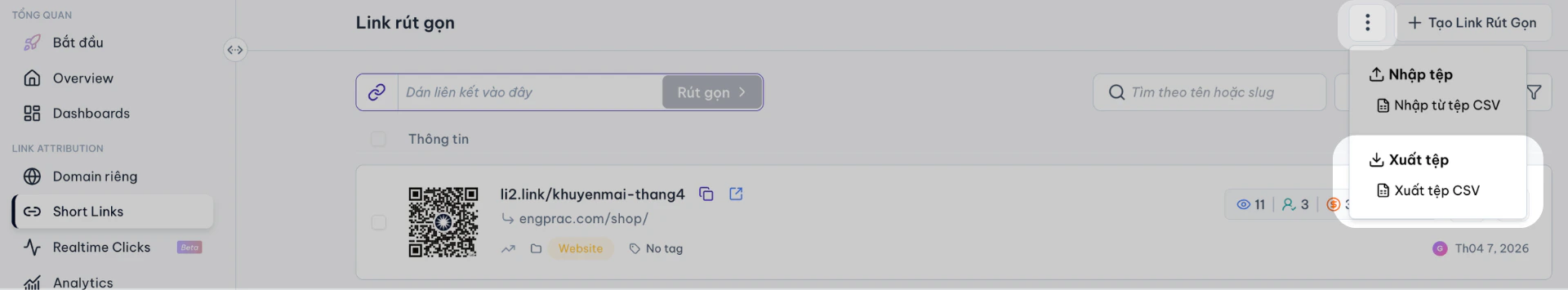 Cach Xuat Link Hang Loat