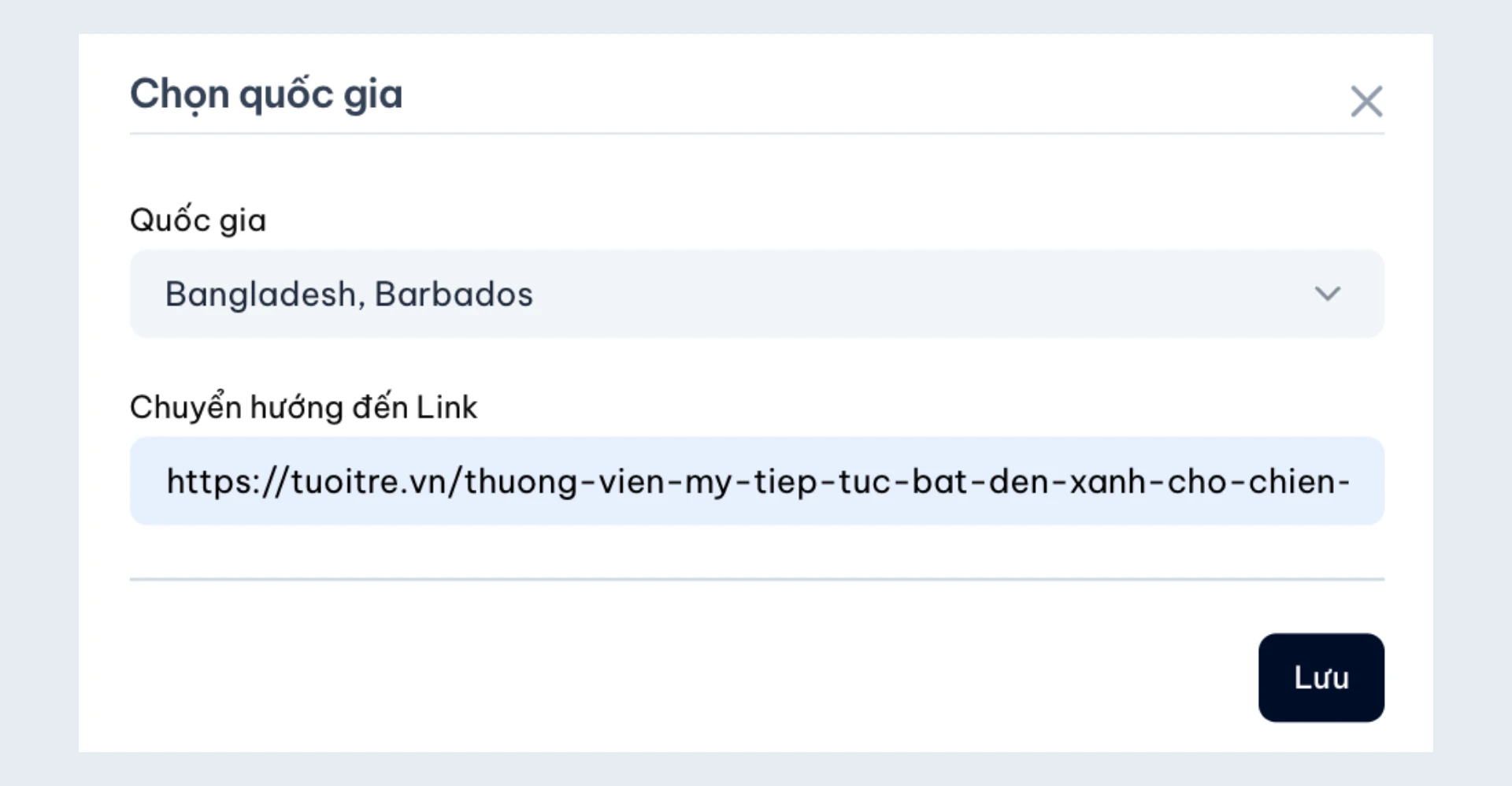 Dieu Huong Thong Minh Theo Quoc Gia Da Chon