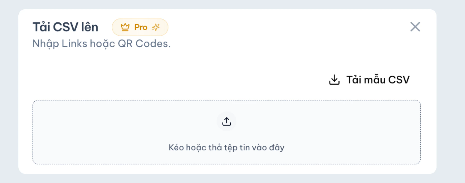 Tai File Csv De Nhap Link Hang Loat