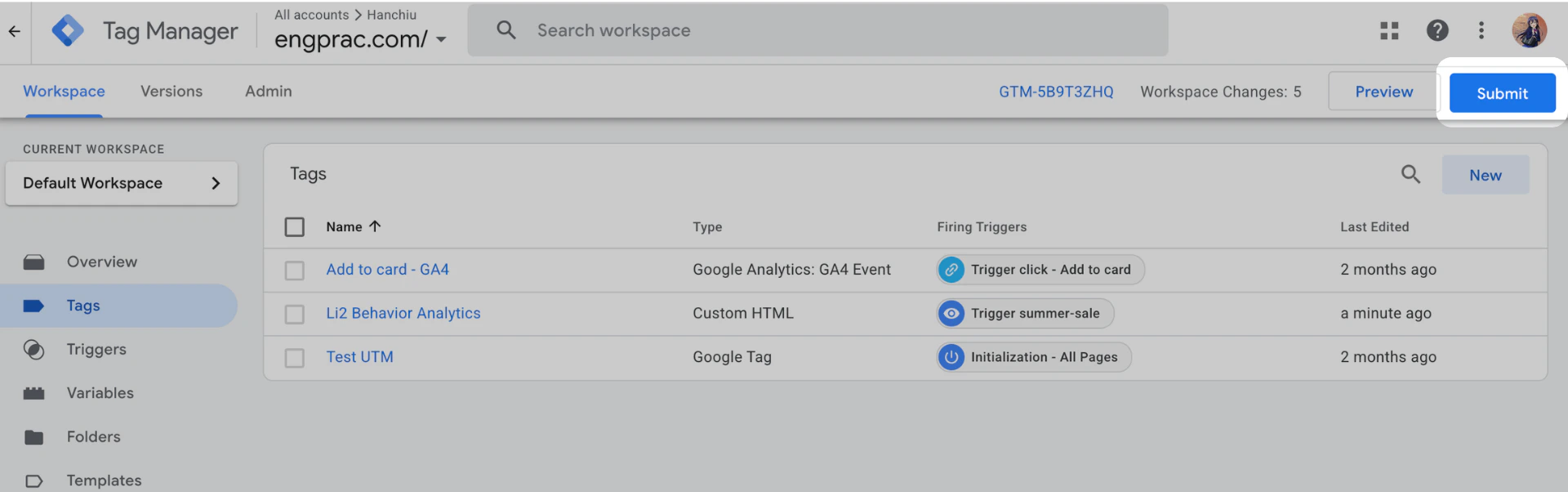 Thiet Lap Behavior Analytics Qua Google Tag Manager 13