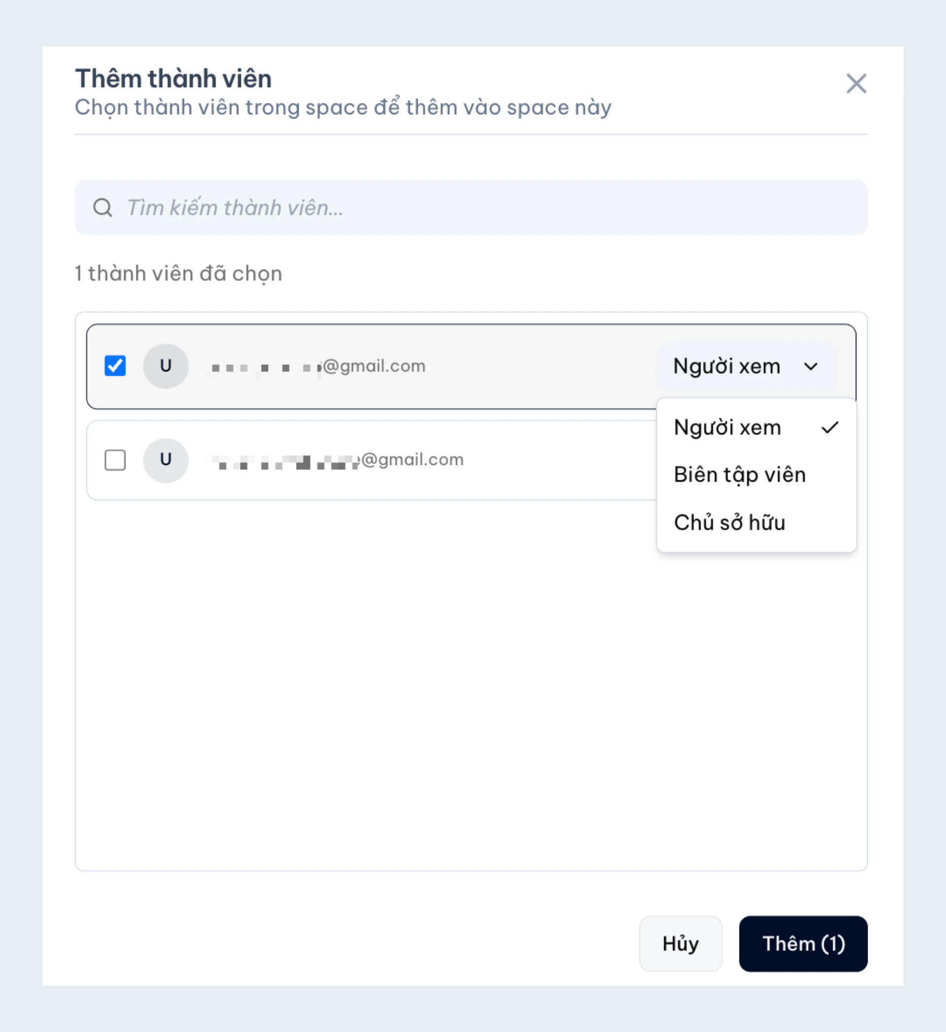 Them Thanh Vien Vao Space