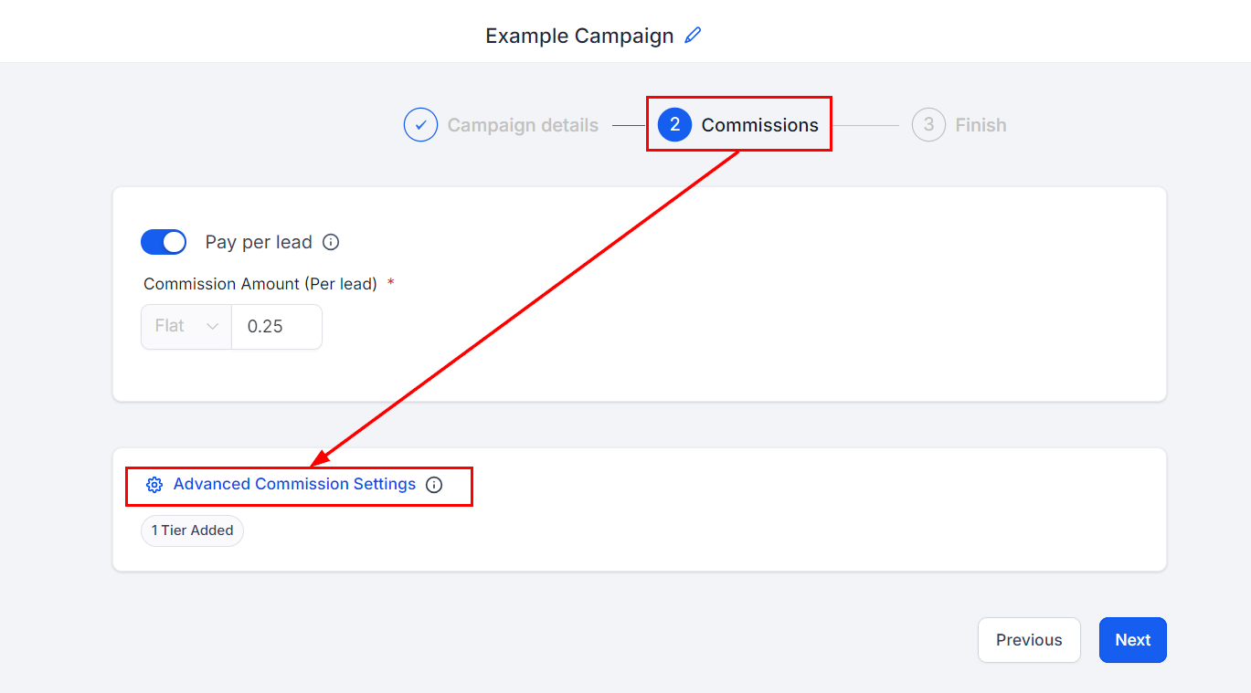 Enable Multi-Tier Commissions in the Affiliate Manager