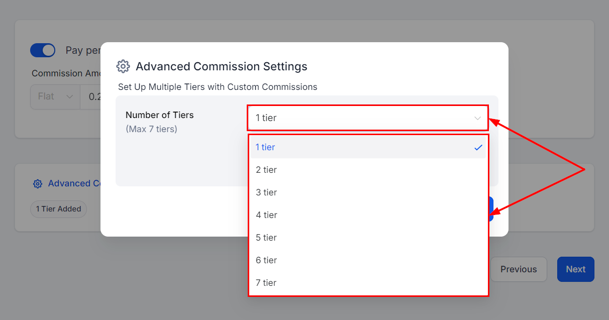 Enable Multi-Tier Commissions in the Affiliate Manager (2)