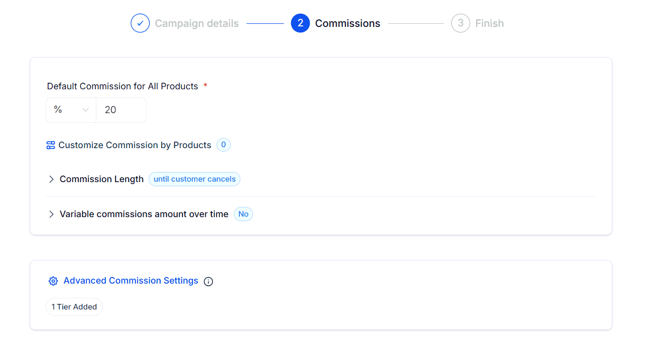 Enable Commission Length in the Affiliate Manager