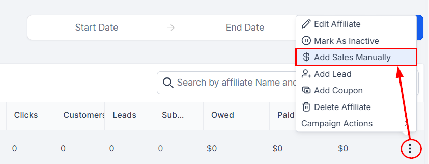 How to Add Manual Sales in the Affiliate Manager (4)