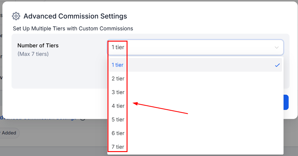 Advanced Commission Settings in the Affiliate Manager (10)