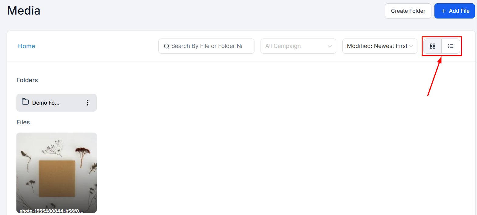 Media Display in the Affiliate Manager