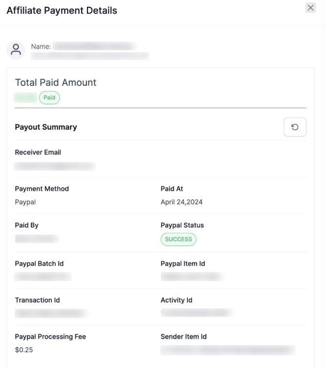 Completed Payments in the Affiliate Manager (2)