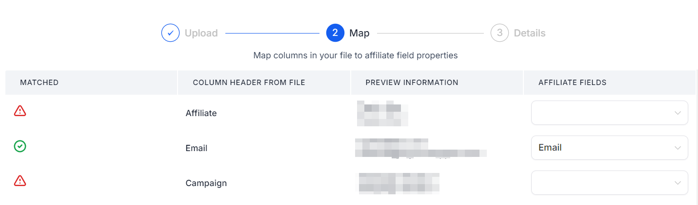 Uploading an Affiliate List in the Affiliate Manager (3)