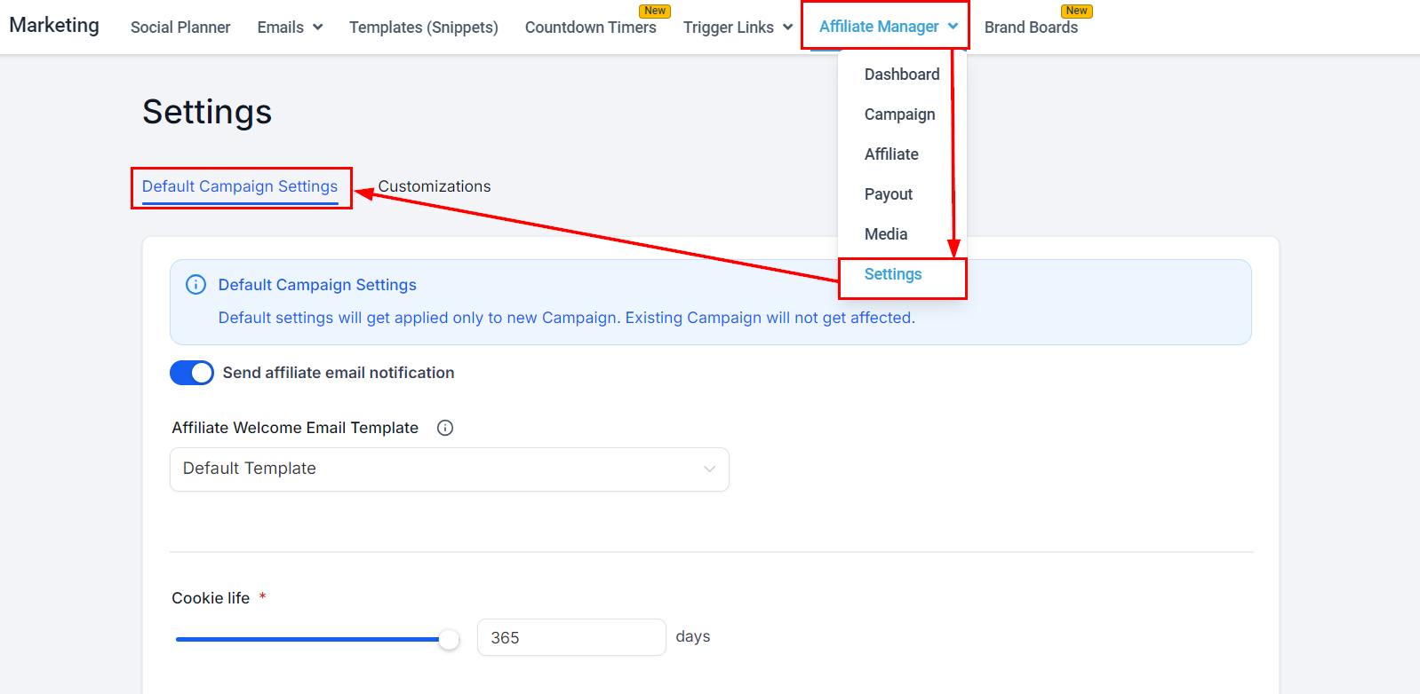 How to Enable Sub-Affiliate Sign-Ups for Affiliates in the Affiliate Manager
