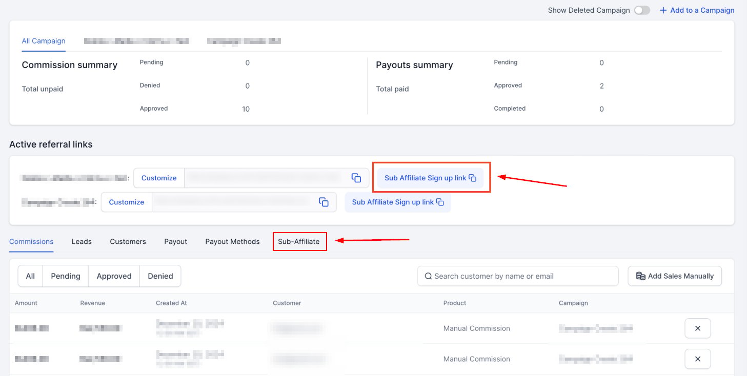 How to Enable Sub-Affiliate Sign-Ups for Affiliates in the Affiliate Manager (4)