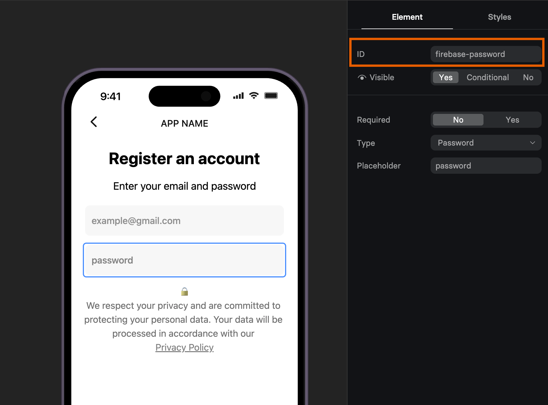 Password ID