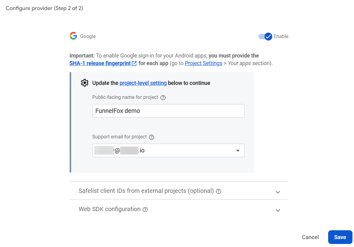 Google OAuth