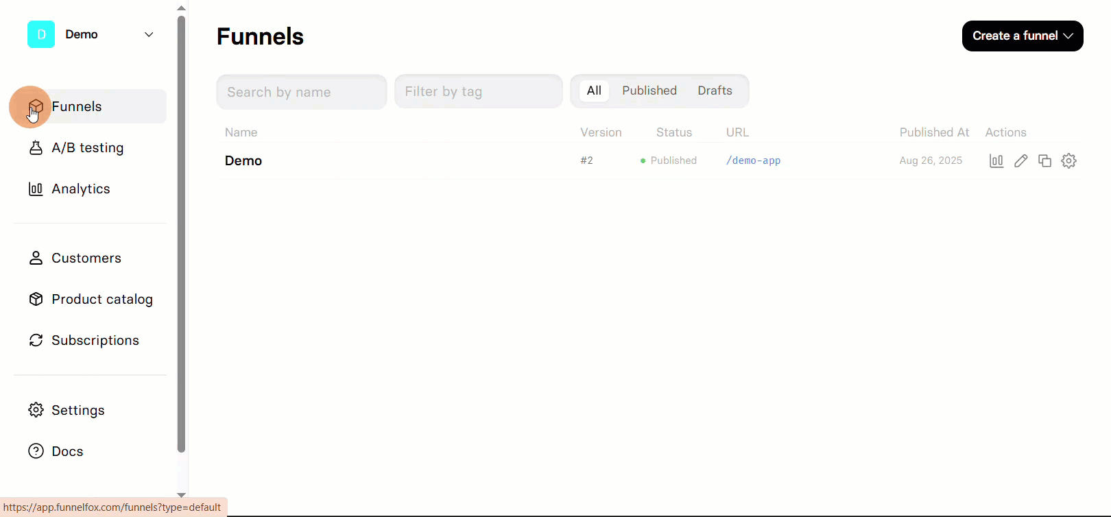 Locales management page