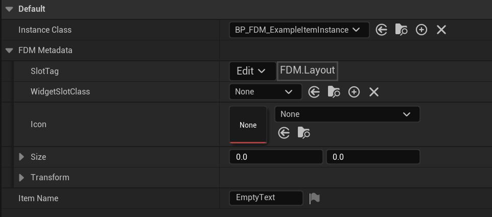 Example Inventory & Item System - Flexible Directional Menu