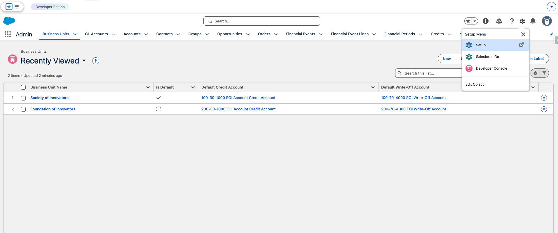 Searching for Custom Metadata Types in Setup Quick Find