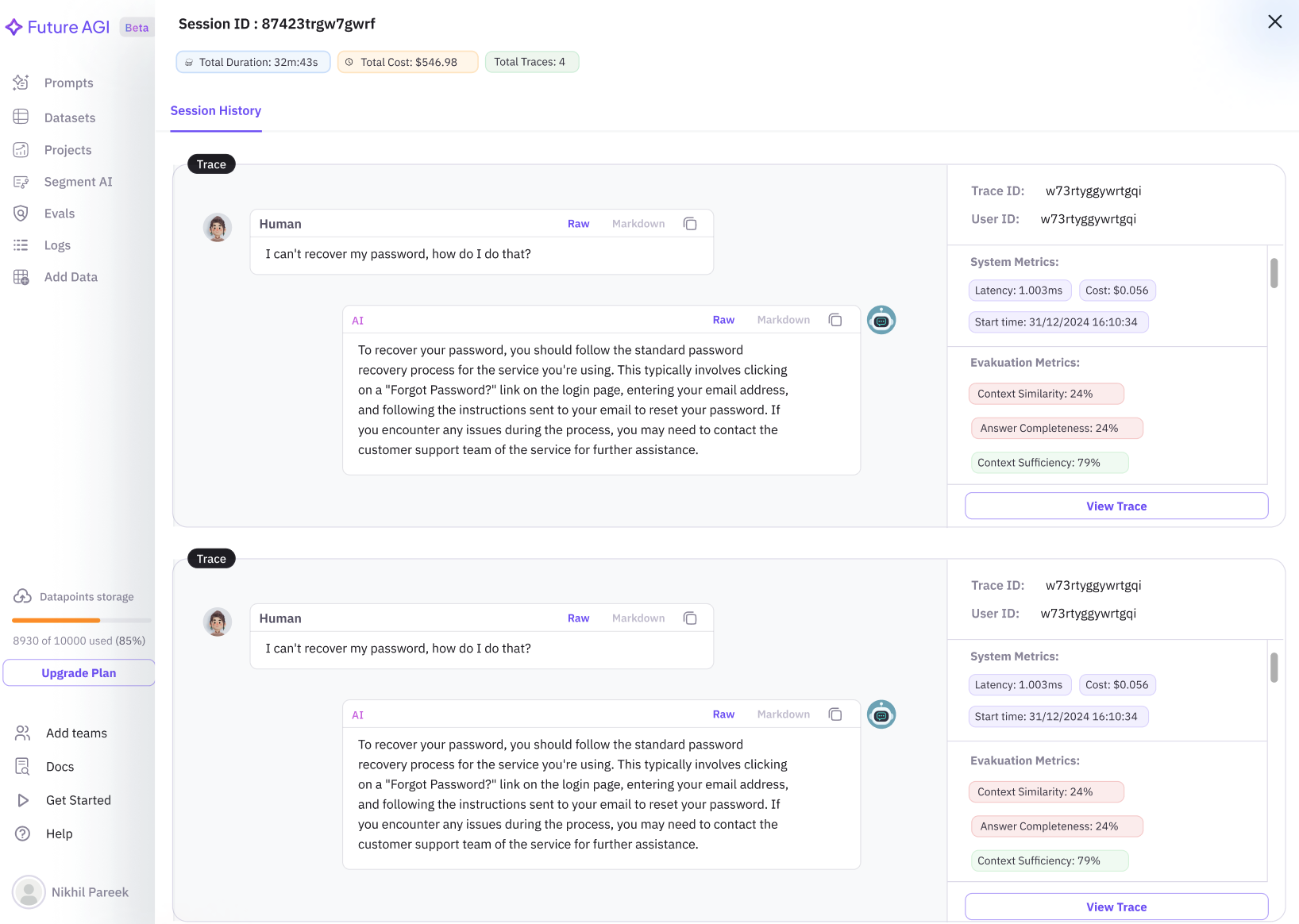 Sessions Overview