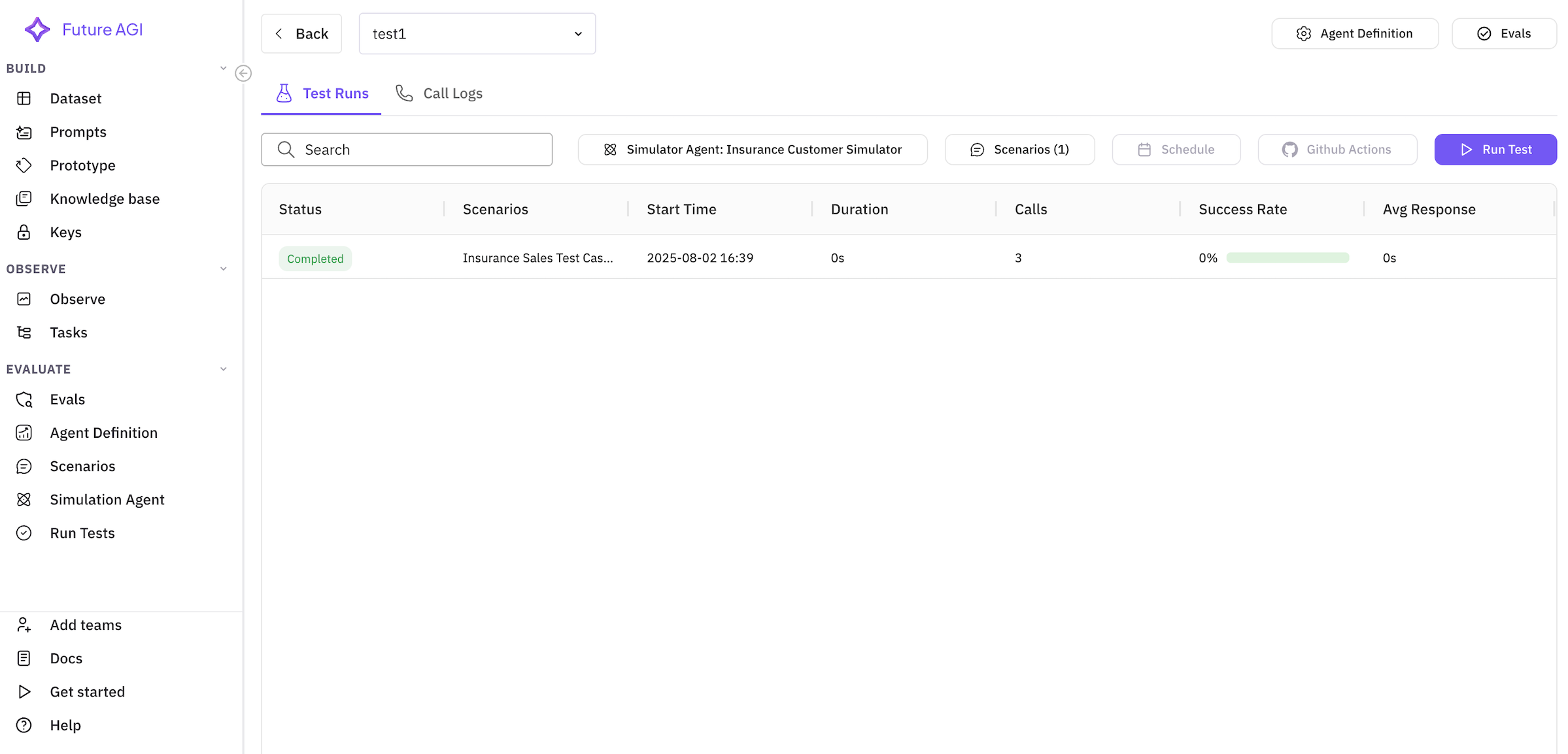 Evaluation Warning Banner