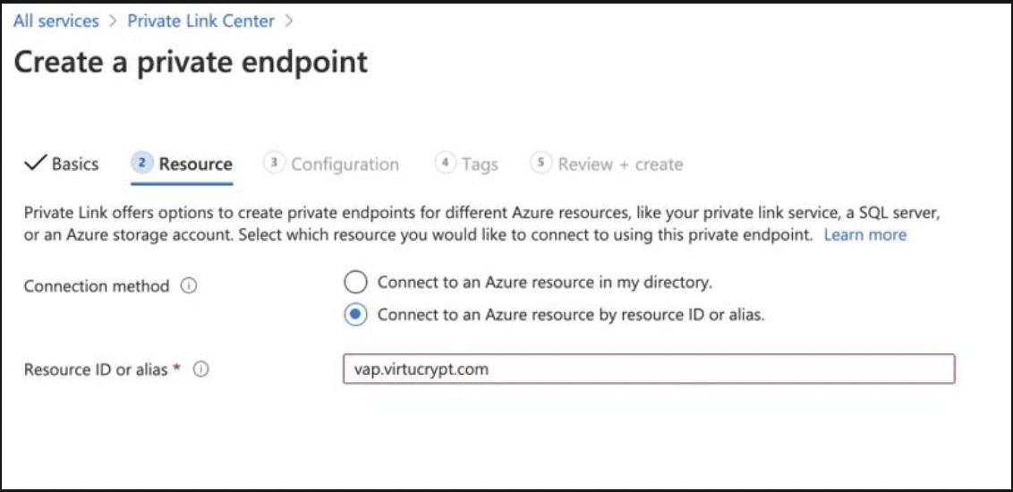 Tab 2: Resource