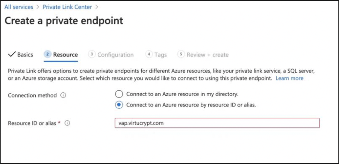 Tab 2: Resource