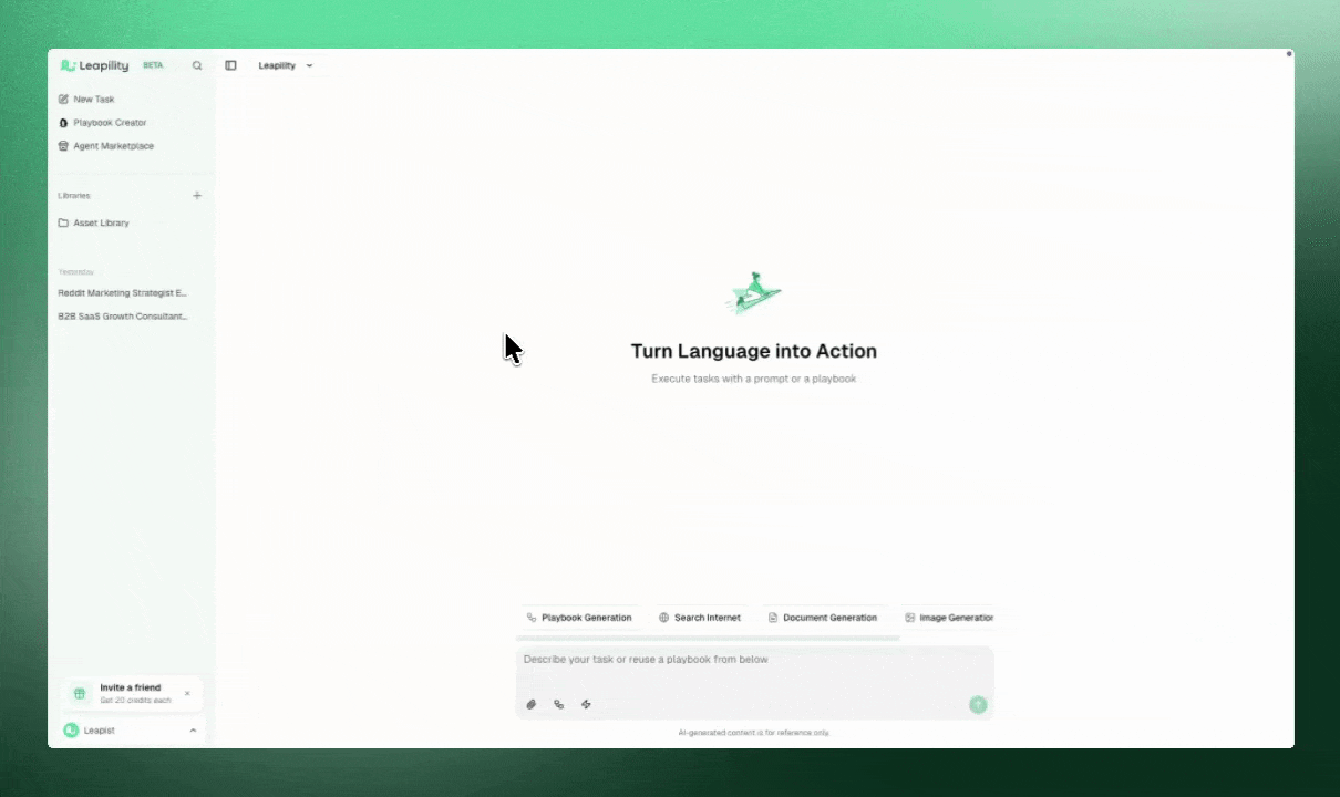 Library - Leapility docs