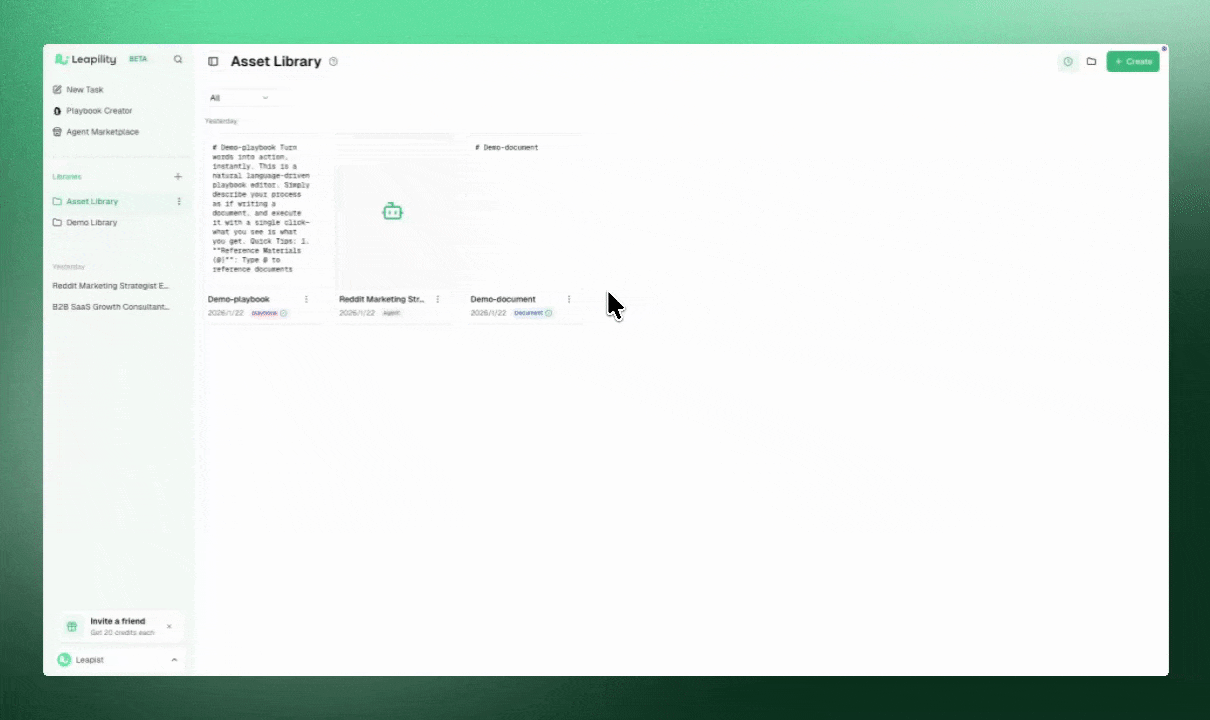 Library - Leapility docs