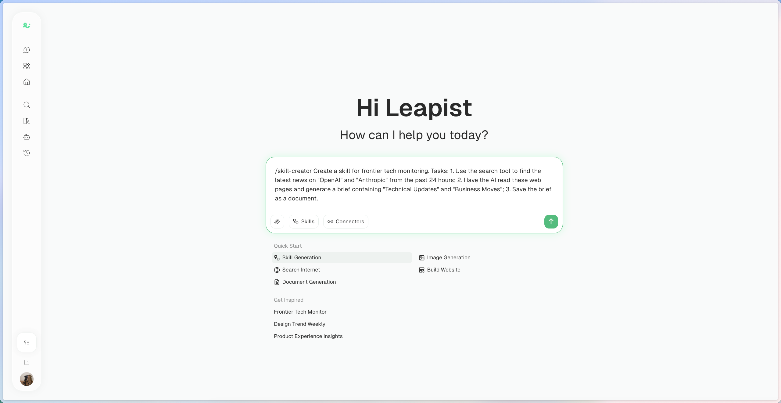Skill - Leapility docs