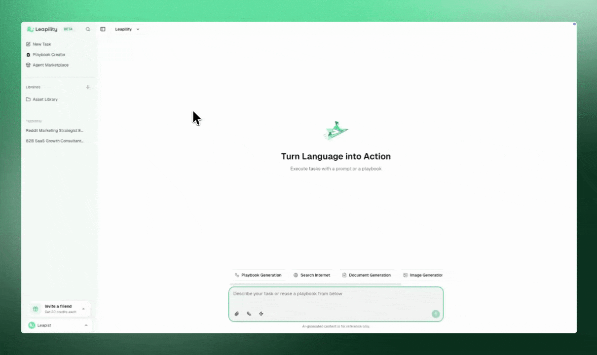 Search - Leapility docs