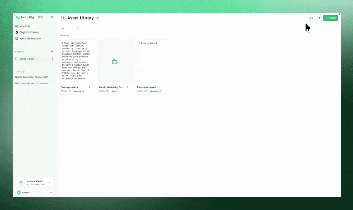Library - Leapility docs