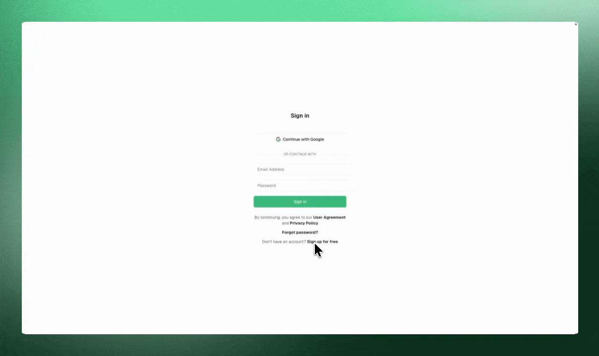 Account Registration and Login - Leapility docs