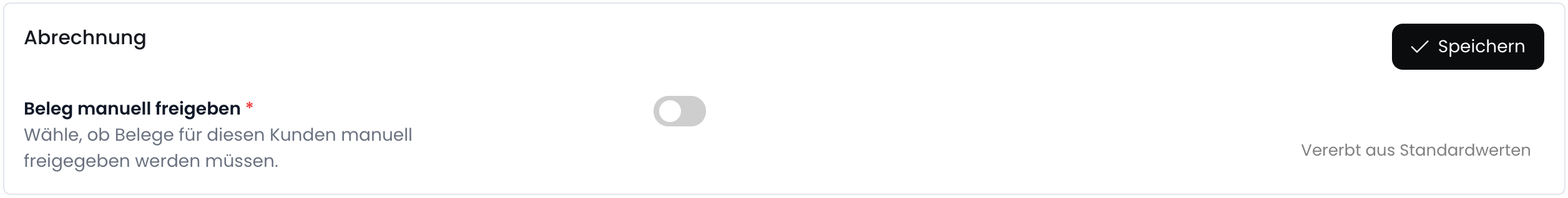 Belege automatisch versenden