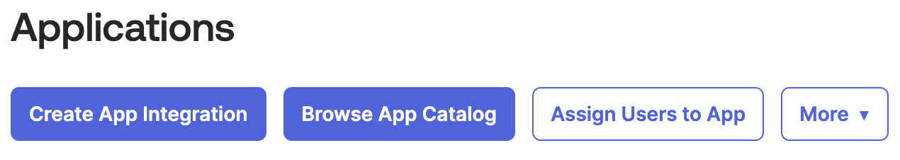 Okta SSO App Integration Button