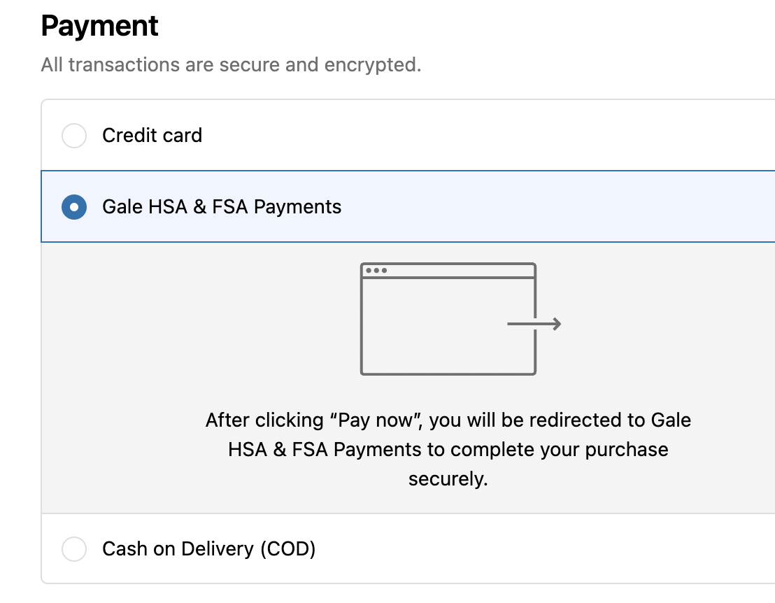 Gale Checkout