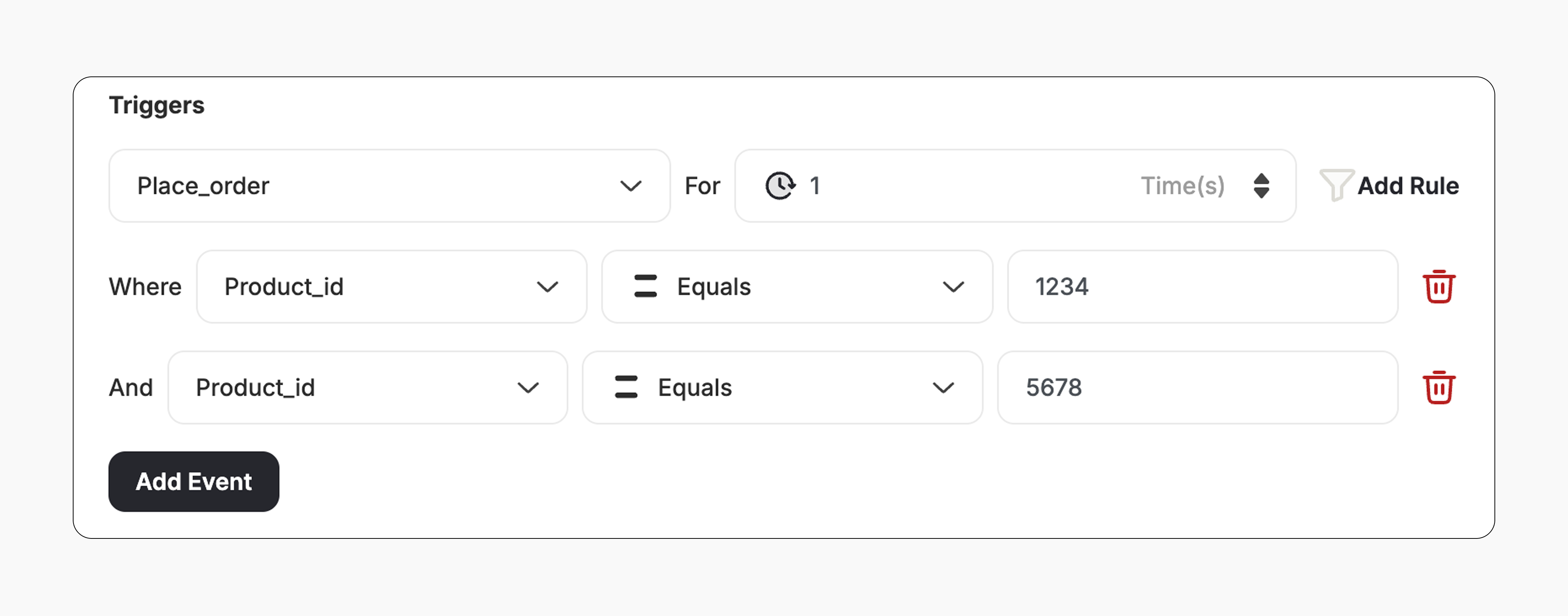 Multiple product IDs setup