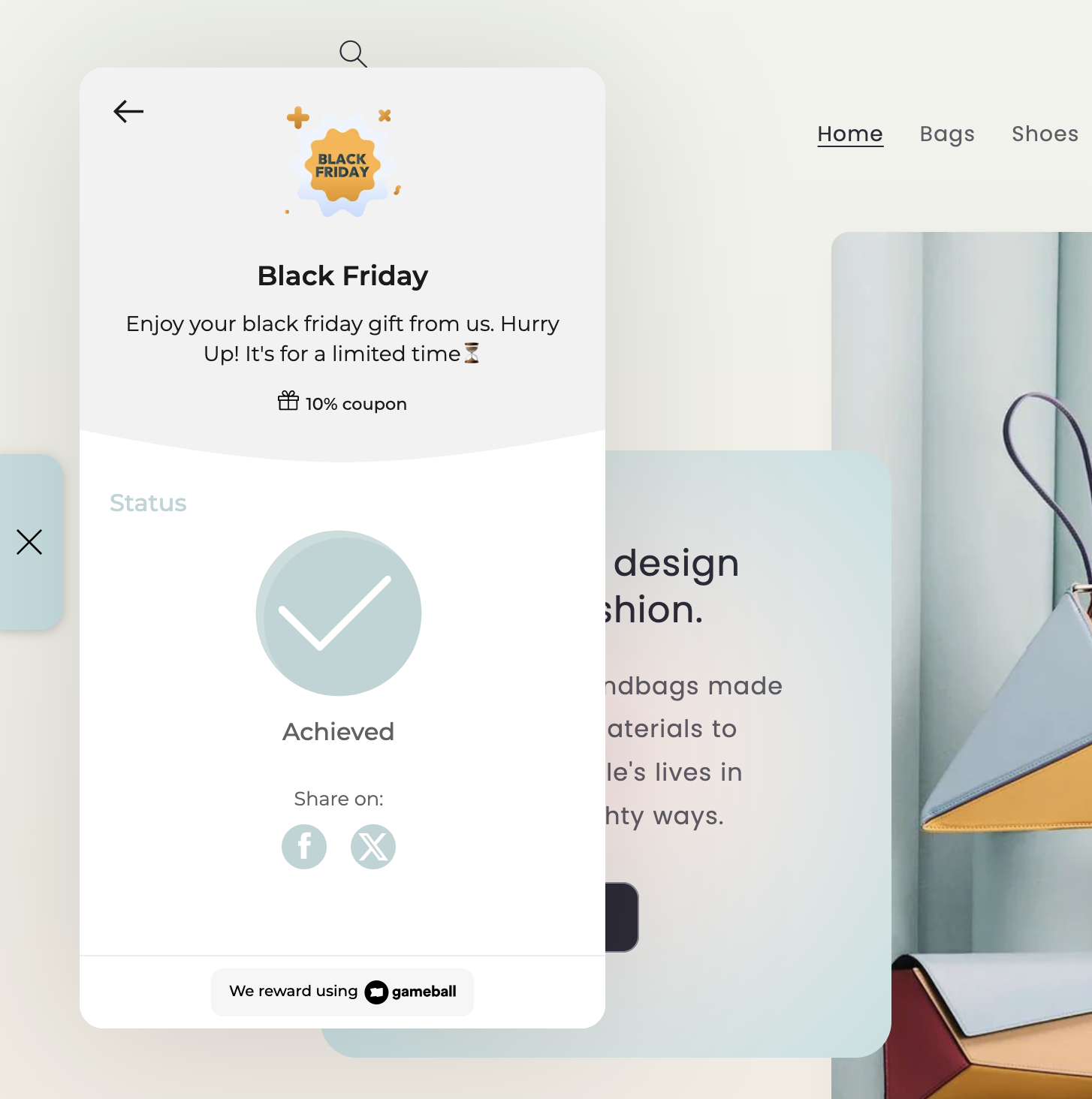 Badge Sharing Widget